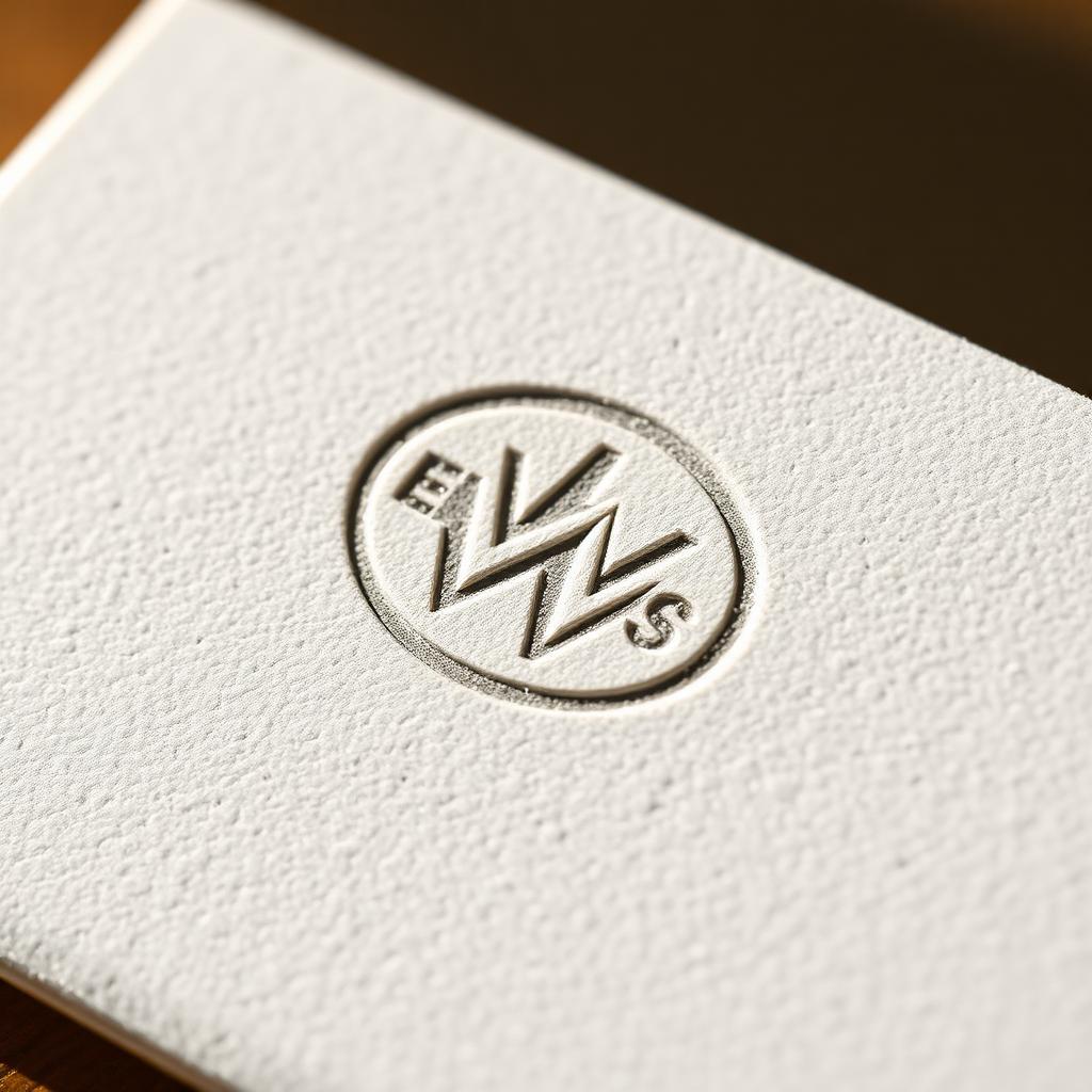 Embossed Business Cards produced by A1 Signs & Graphics