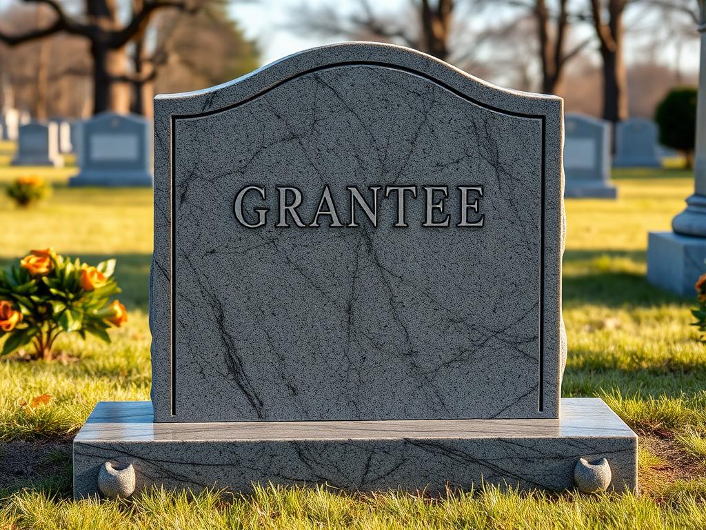 Engraved Headstones & Monuments produced by A1 Signs & Graphics