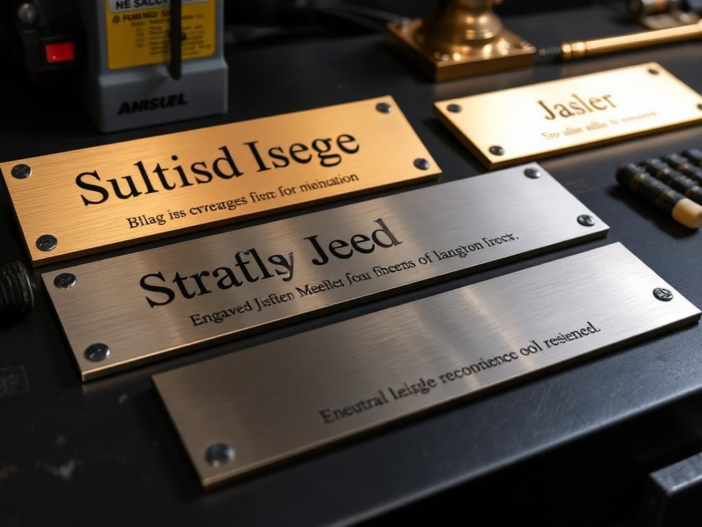 Bronze & Brass Plaques produced by A1 Signs & Graphics