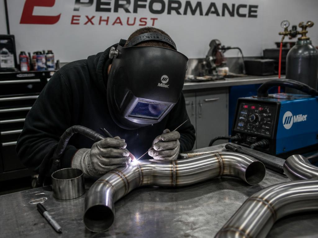 Exhaust Pipe Bending & Fabrication produced by A1 Signs & Graphics