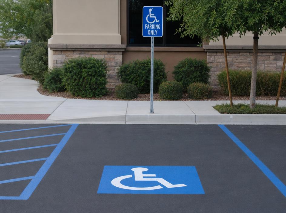 Handicap Signs produced by A1 Signs & Graphics