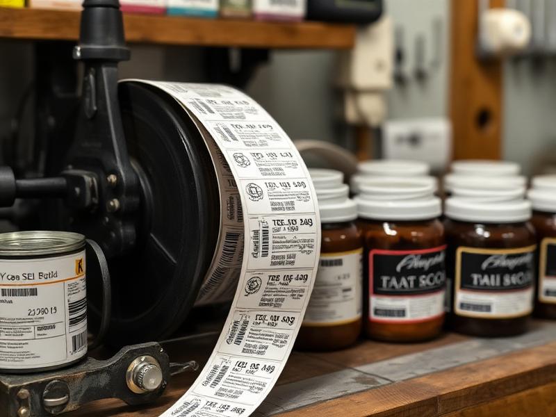 Labels produced by A1 Signs & Graphics