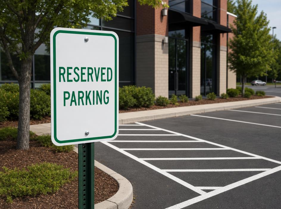 Parking Signs produced by A1 Signs & Graphics