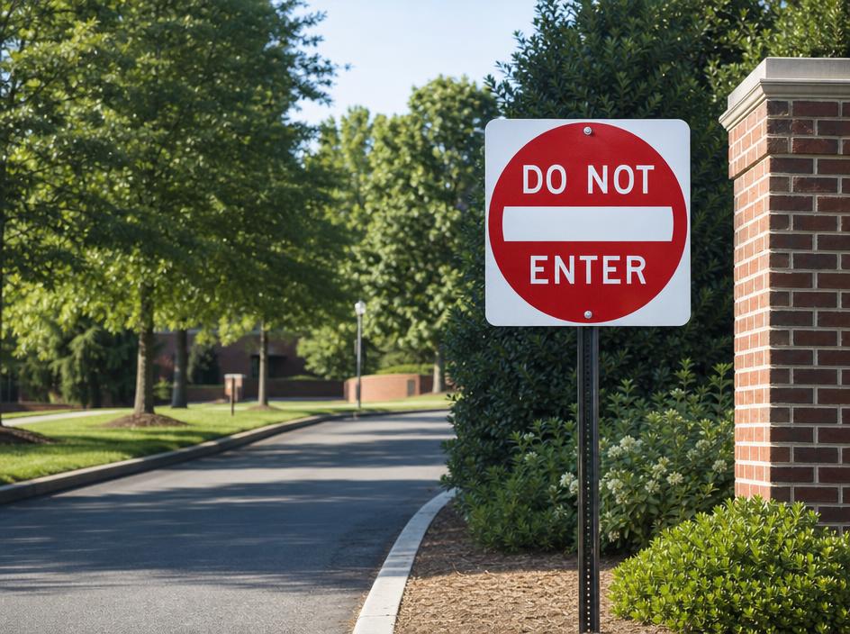 Regulatory Signs produced by A1 Signs & Graphics