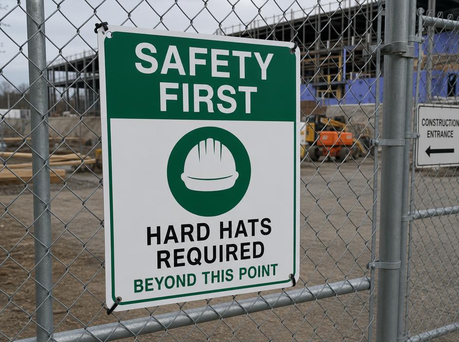 Safety Signs produced by A1 Signs & Graphics