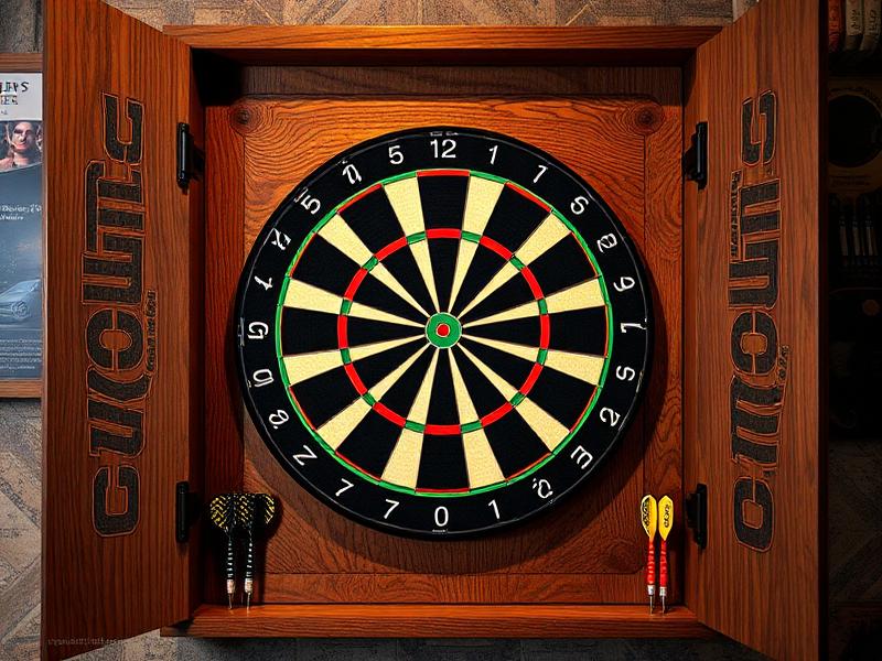 Custom Dartboards produced by A1 Signs & Graphics