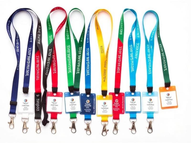 Credential & Badge Lanyards produced by A1 Signs & Graphics