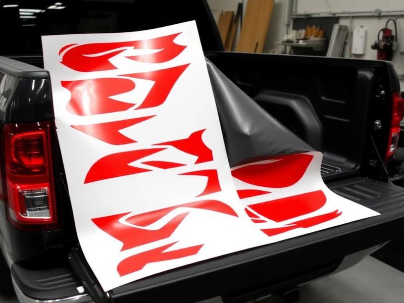 Custom Decals produced by A1 Signs & Graphics